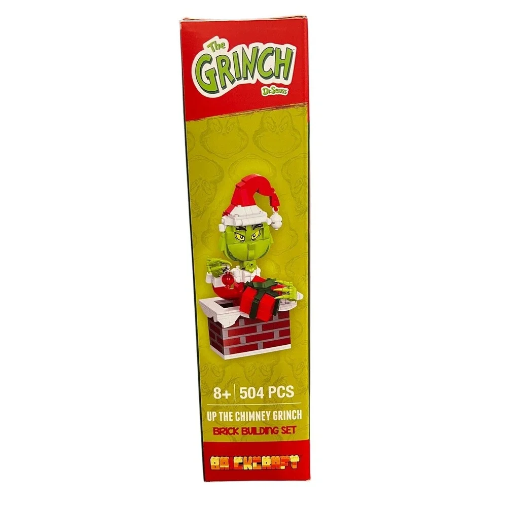 The Chimney Grinch‎ Building Kit (504-Plastic Pcs Set) LIMITED EDITION CHRISTMAS